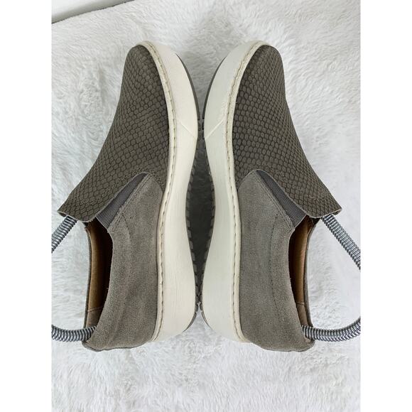 Sofft Somers Women’s Snake-Print Nubuck Slip-On Sneaker Size 7 - Picture 4 of 8